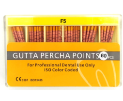 GUTTA PERCHA POINTS NoF2 του Αγγλικού Οίκου Wellkan 60pcs